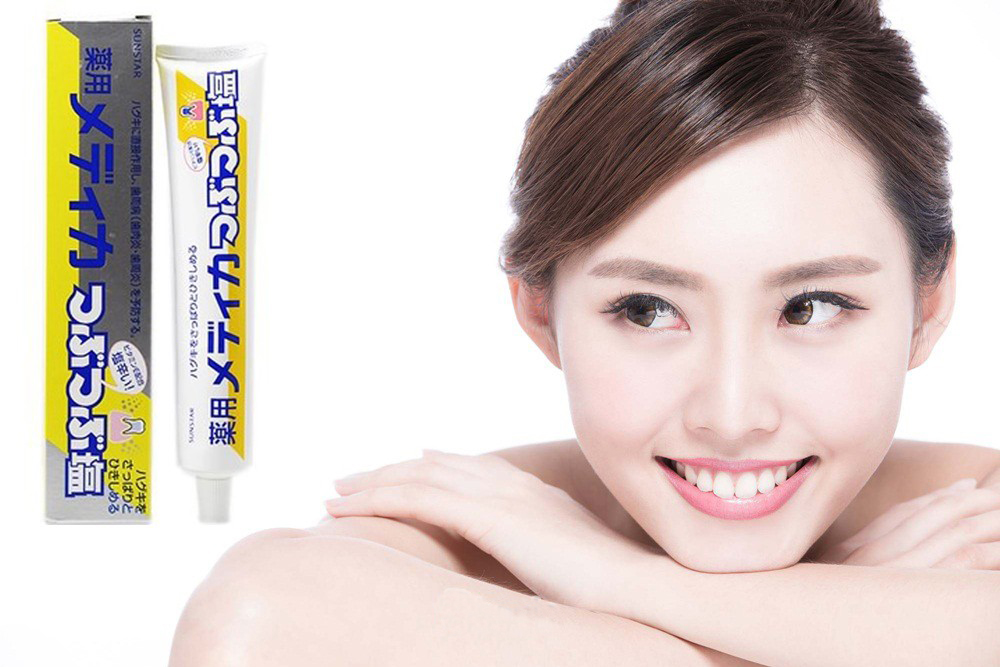 Kem đánh răng muối làm trắng ngừa sâu răng Sunstar 170g nội địa Nhật Bản