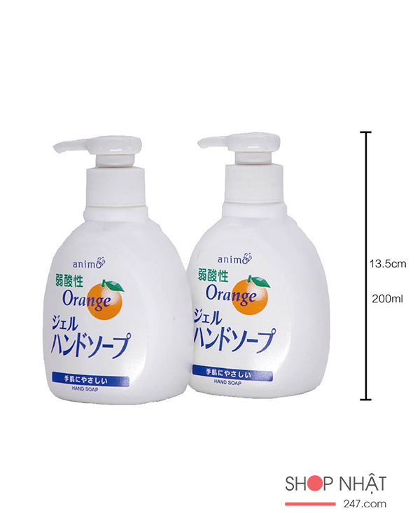 Dung dịch nước rửa tay Rocket hương cam 200ml