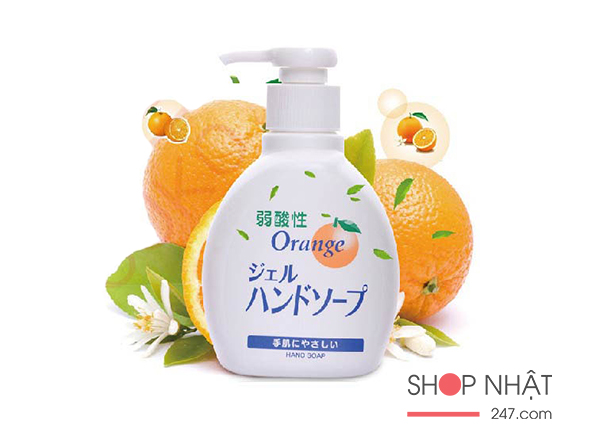 Dung dịch nước rửa tay Rocket hương cam 200ml