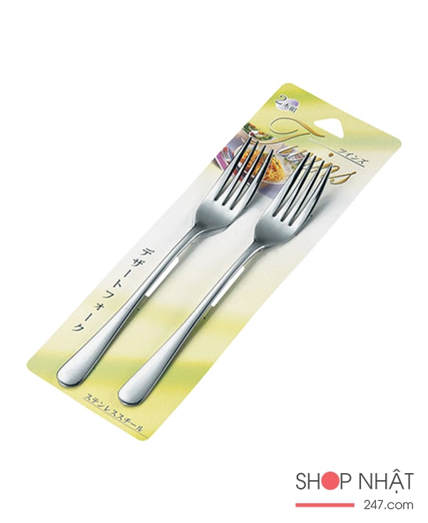 Set 2 dĩa inox Twins cỡ lớn Sanada nội địa Nhật Bản