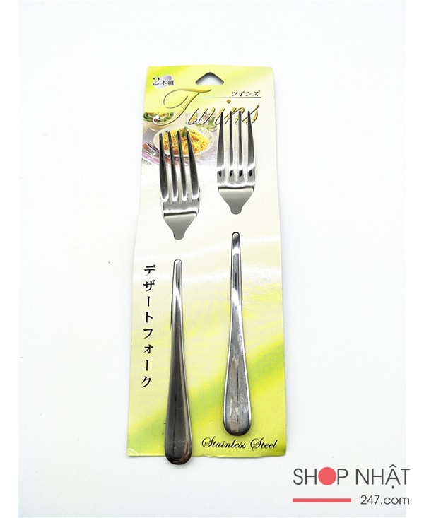 Set 2 dĩa inox Twins cỡ lớn Sanada nội địa Nhật Bản