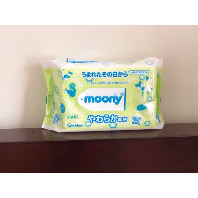 Set 640 tờ giấy ướt Moony
