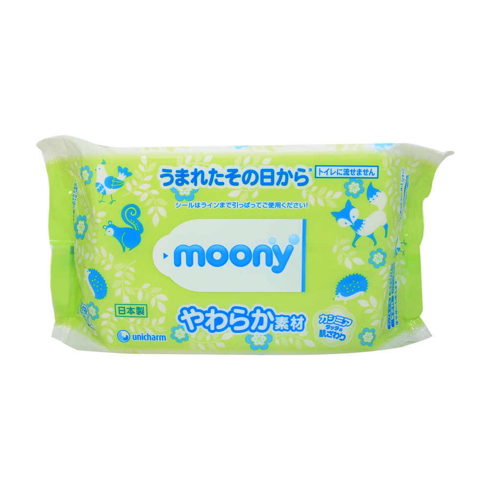 Set 640 tờ giấy ướt Moony