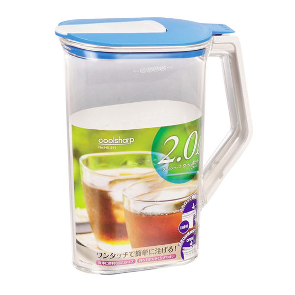 Bình nước cao cấp 2 lít nắp xanh