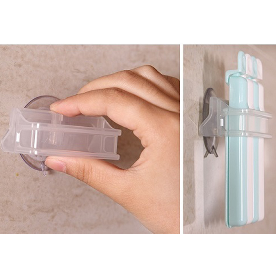 Set 3 kẹp miệng túi cỡ L kèm giá đựng Inomata nội địa Nhật Bản