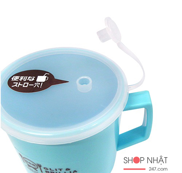 Cốc uống nước Yamada Kagaku 300ml có nắp
