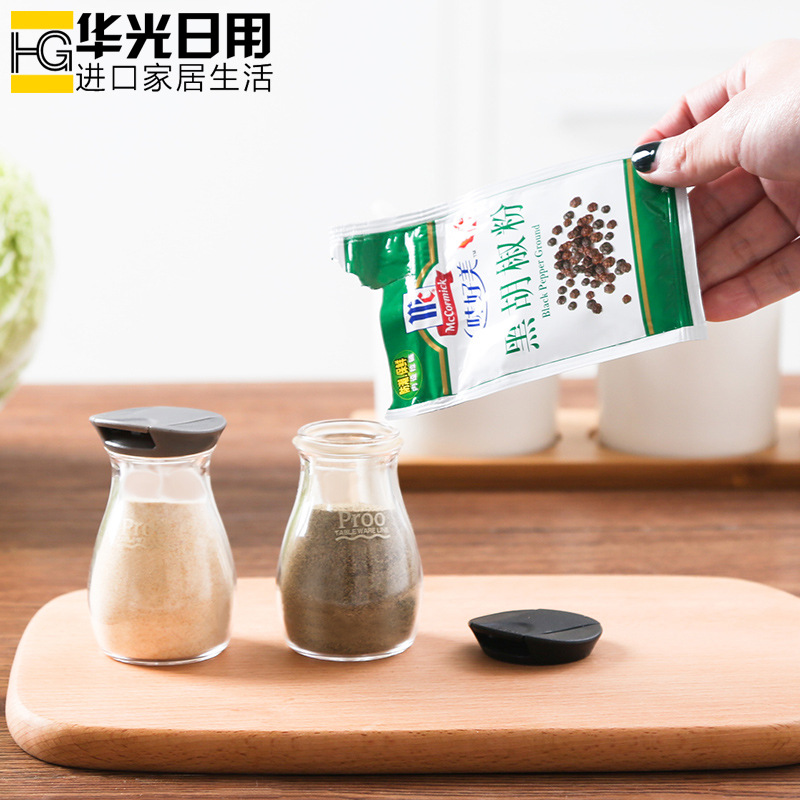 Lọ rắc gia vị cao cấp Proo nắp bạc