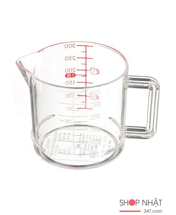 Ca đong chia vạch 300ml dáng tròn