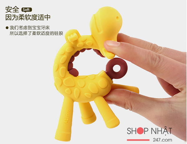 Gặm nướu tập cắn hươu cao cổ Takos