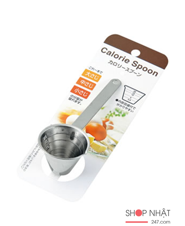 Muôi đong gia vị inox có chia vạch Echo 20ml