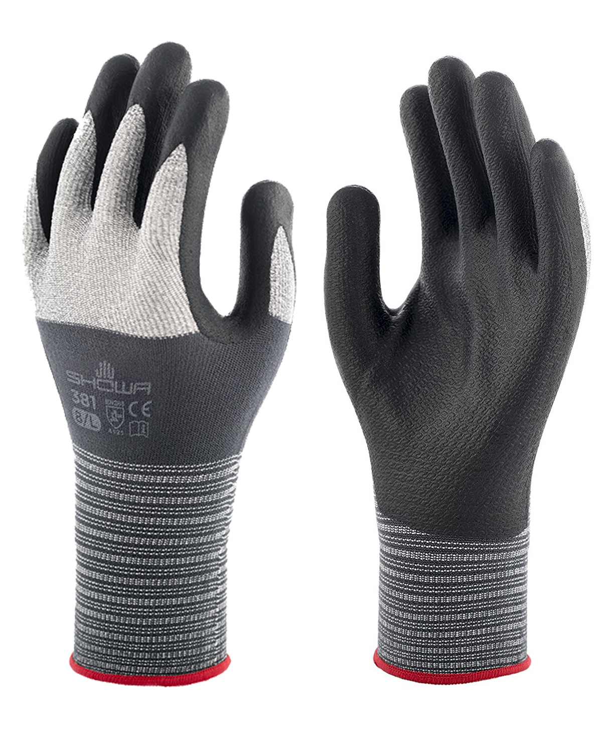 Găng tay bảo hộ cảm ứng điện thoại Showa size M