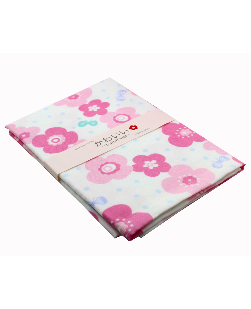 Khăn tắm Nissen mẫu hoa (size to)