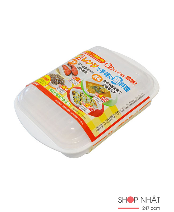 Hộp hấp thức ăn trong lò vi sóng