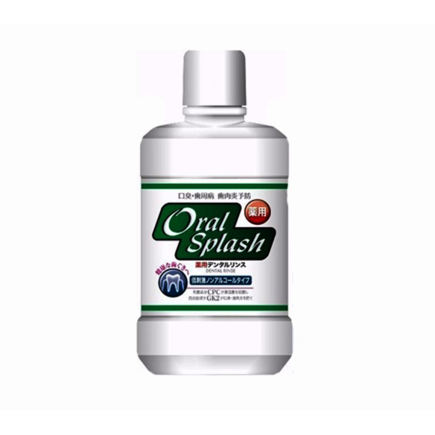 Nước súc miệng OralSplash 500ml không có chứa cồn