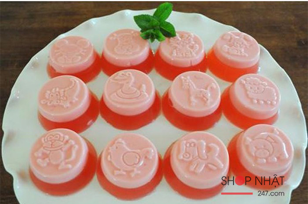 Khuôn inox làm thạch, pudding hình thú ngộ nghĩnh