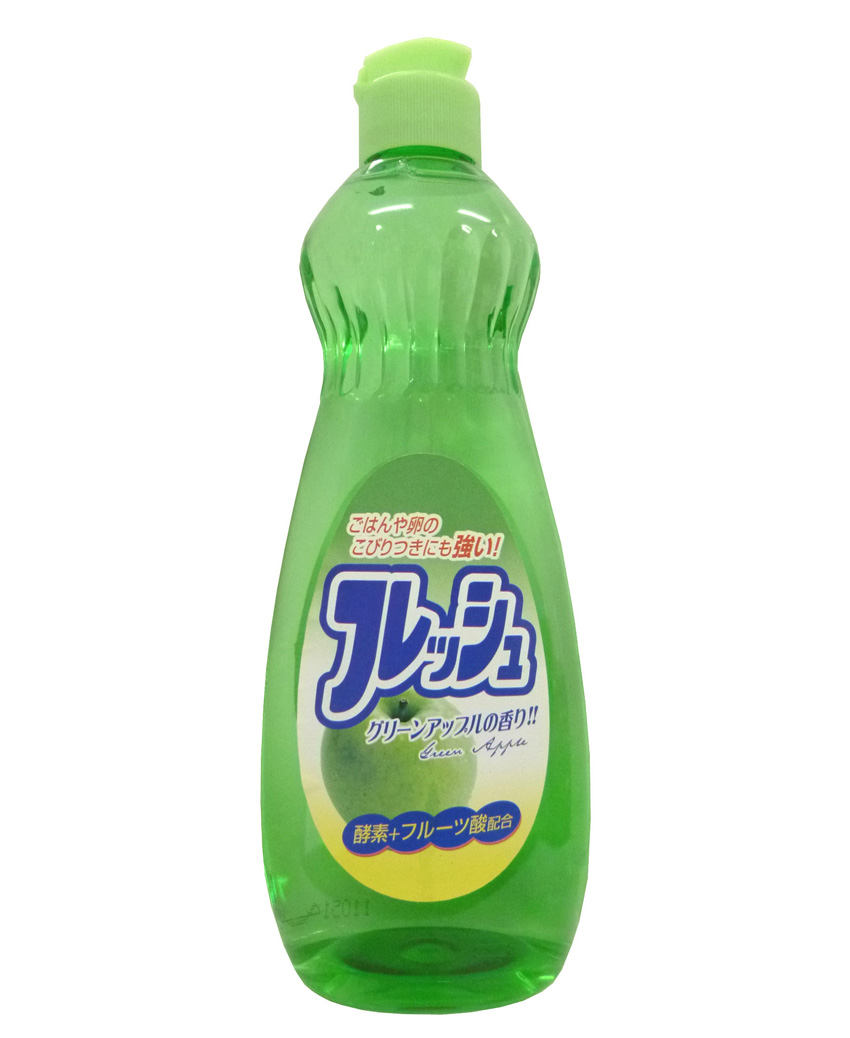 Chai nước rửa bát chén hương táo 600ml Rocket