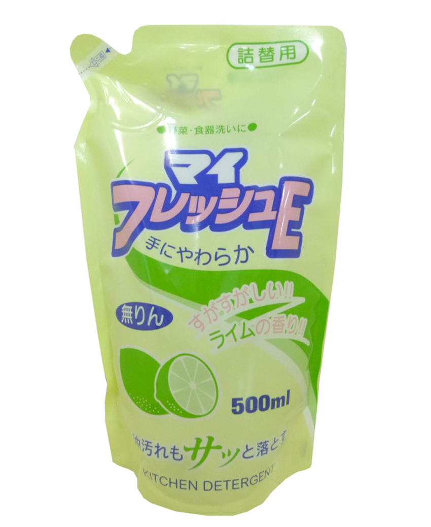 Nước rửa chén hương cam loại túi 500 ml Rocket