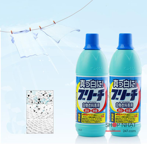 Nước tẩy quần áo 600ml Rocket Soap nội địa Nhật Bản