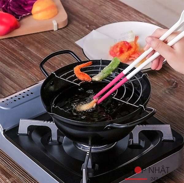 Nồi chiên kèm khay hứng