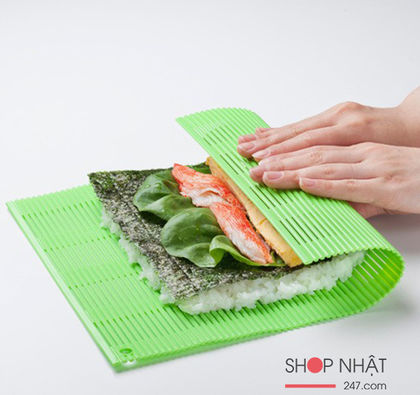 Mành cuộn sushi bằng nhựa cao cấp