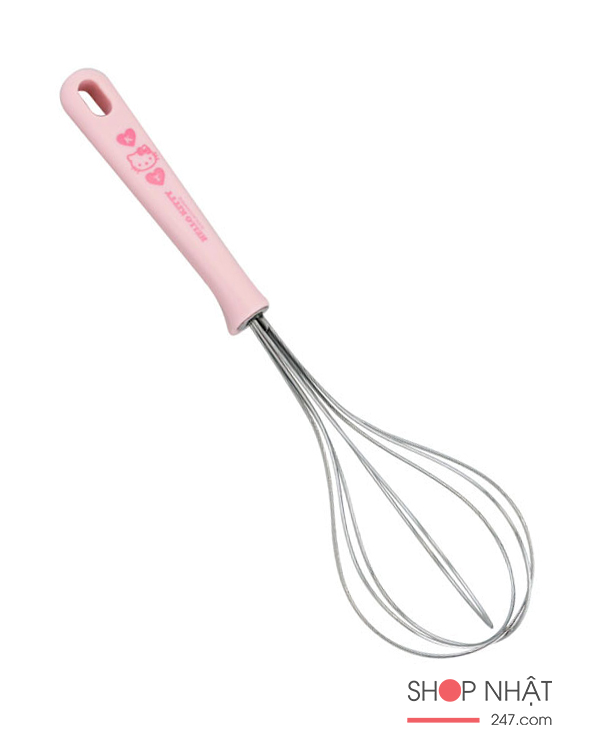 Dụng cụ đánh trứng inox Hello Kitty