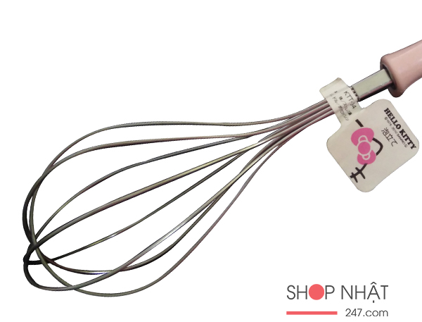 Dụng cụ đánh trứng inox Hello Kitty