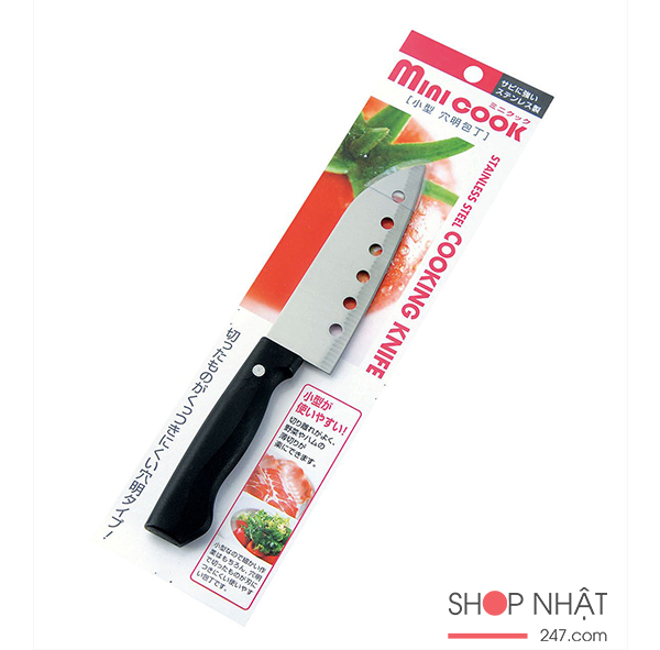 Dao nhà bếp inox có lỗ nội địa Nhật Bản