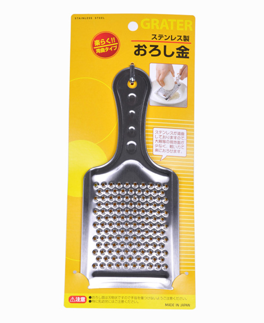 Bàn nạo inox SANADA mài nhỏ thực phẩm có tay cầm nội địa Nhật Bản