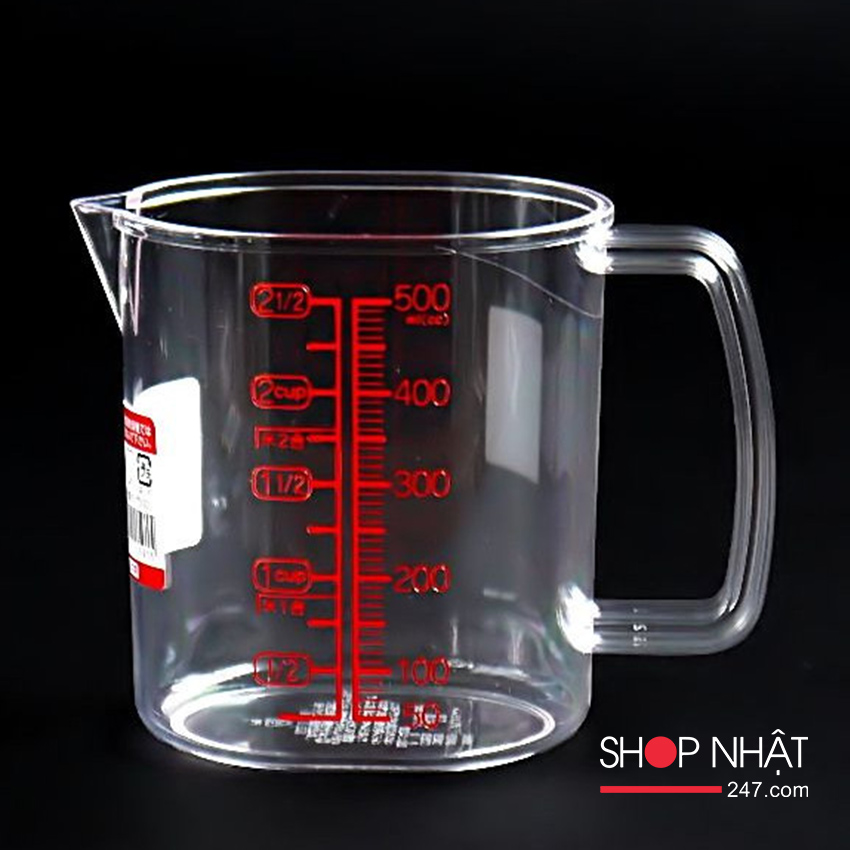 Ca đong chia vạch 500ml Nakaya Hàng nội địa Nhật Bản