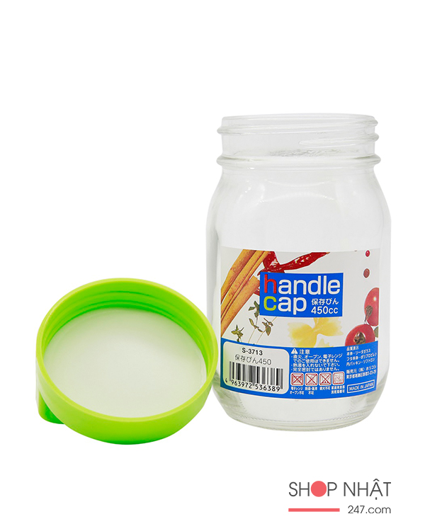 Lọ thủy tinh có quai xách 200ml