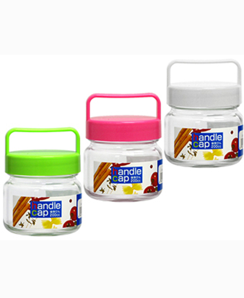 Lọ thủy tinh có quai xách 200ml