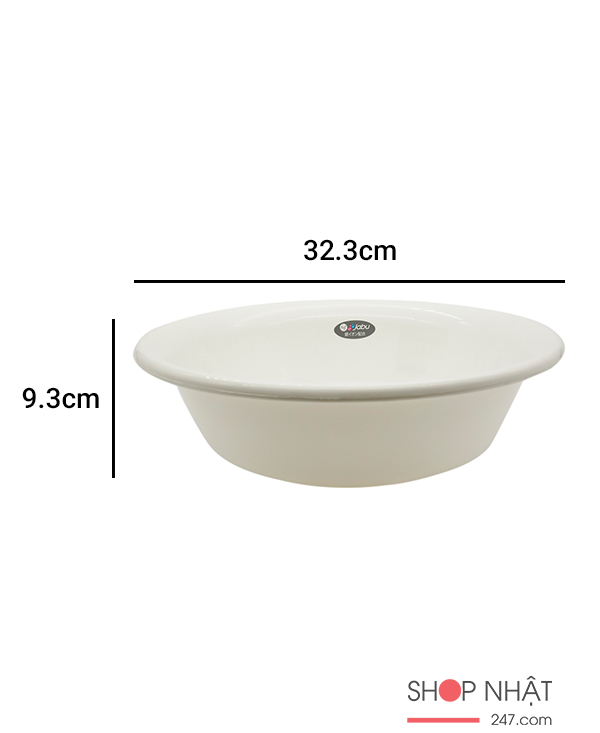 Chậu rửa mặt 4,5L màu trắng