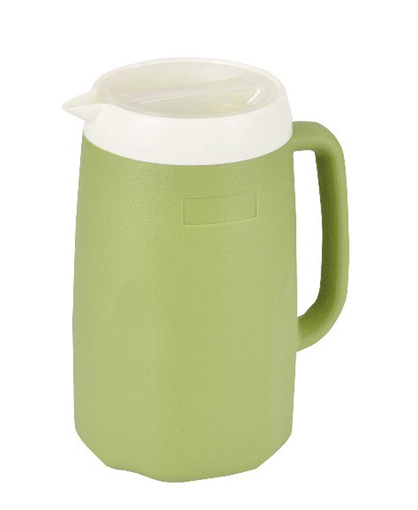 Bình nước giữ lạnh 1,8L màu vàng xanh lá