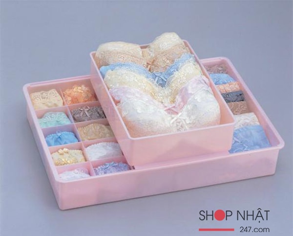 Bộ hộp đựng tất, đồ lót Inomata