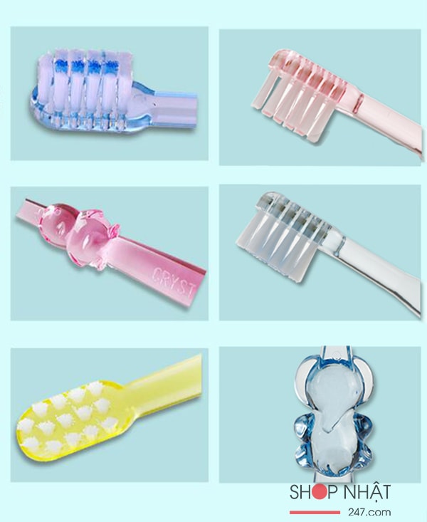 Bàn chải đánh răng ion (không cần dùng kem đánh răng) cho trẻ từ 1,5 tuổi (màu hồng)
