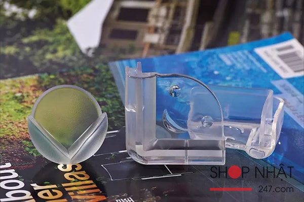 Set 4 bịt cạnh bàn silicon