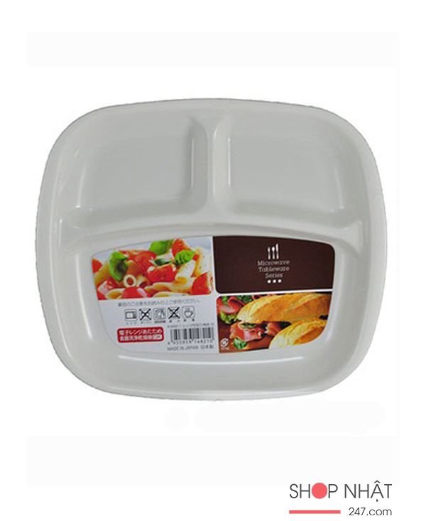 Khay ăn chia 2 ngăn cho bé