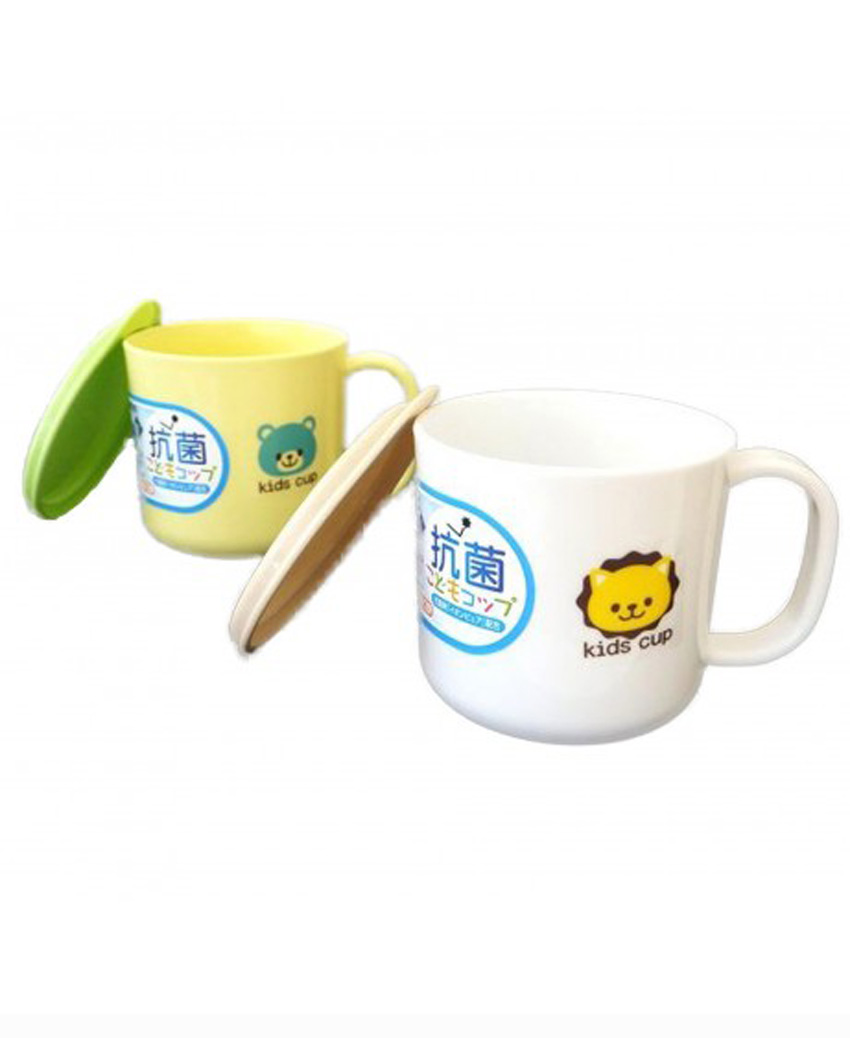 Cốc uống nước tay cầm màu hồng cho bé