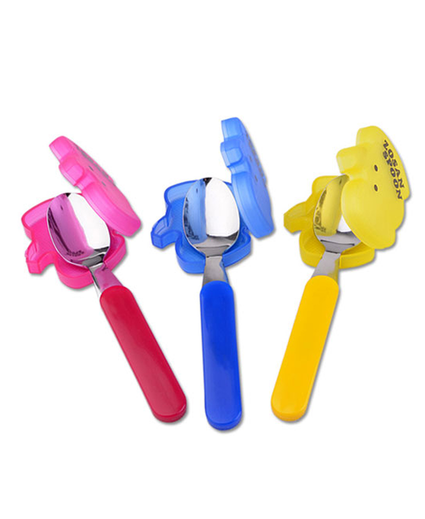 Thìa inox cho bé kèm hộp đựng hình thú
