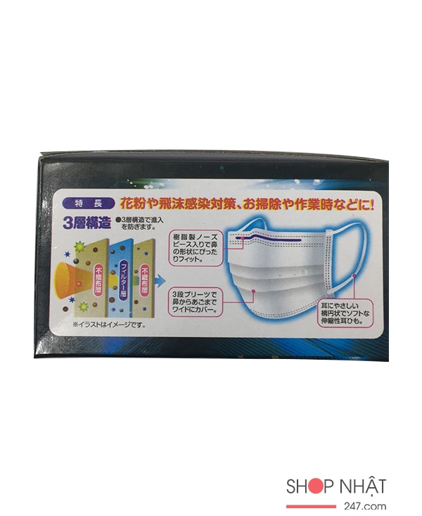 Set 30 khẩu trang chống ô nhiễm size L (mẫu mới)