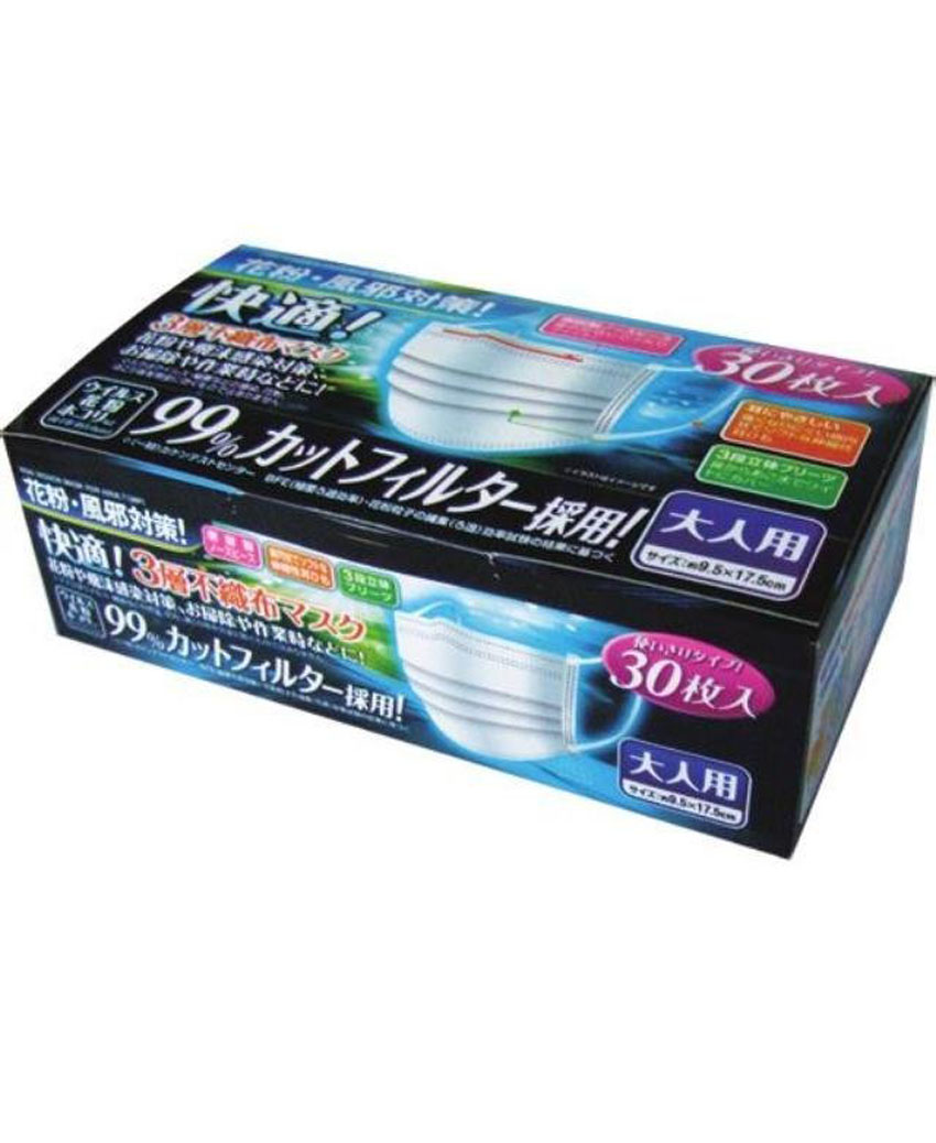 Set 30 khẩu trang chống ô nhiễm size L (mẫu mới)