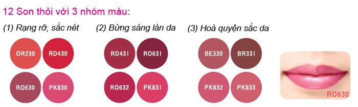 Son Thỏi - Fasio balm rouge