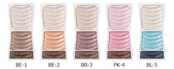 Phấn mắt 3 màu trang điểm - Fasio pure bright eyes