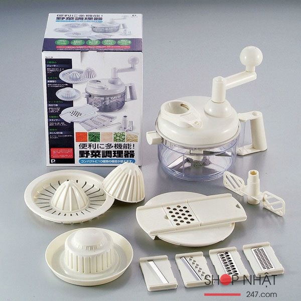 Bộ bào cắt rau củ đa năng Pearl Metal 202