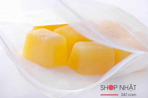 Khay đựng ăn dặm trẻ em 12 ngăn có nắp kháng khuẩn