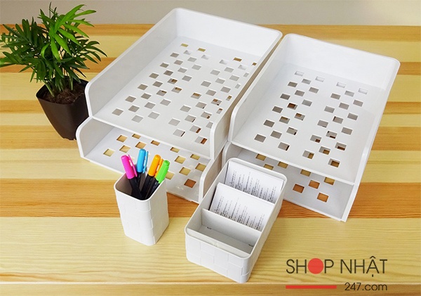 Khay nhựa đựng giấy A4