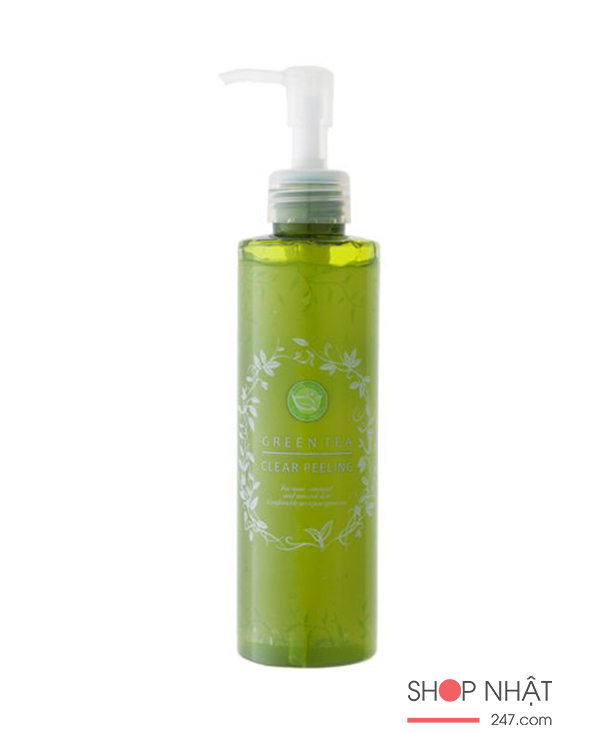 Gel tẩy tế bào chết trà xanh Santa Marche 200ml