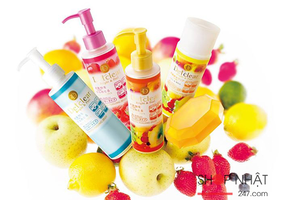 Gel tẩy tế bào chết Det Clear Bright & Peel Mix Fruit 180ml