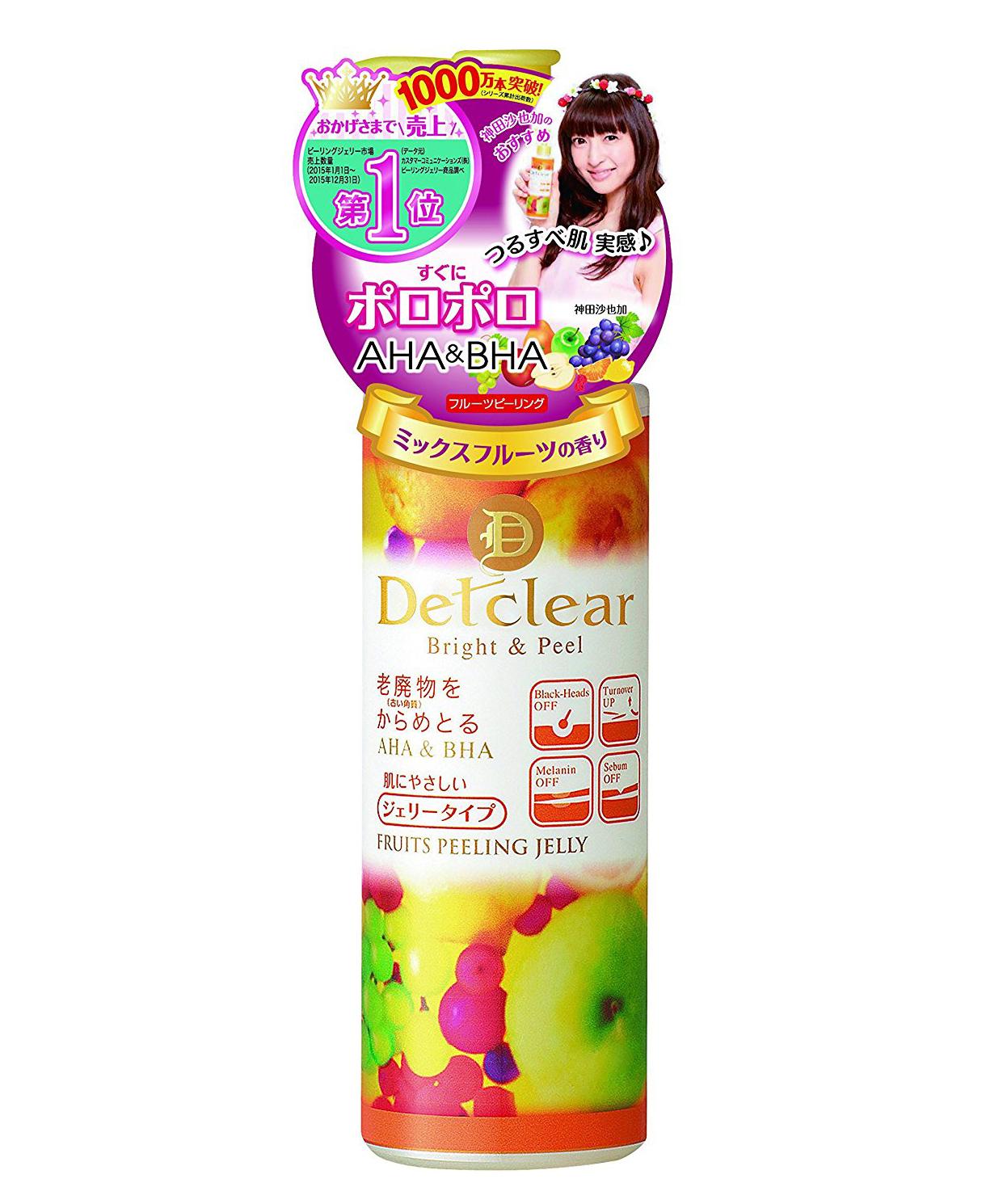 Gel tẩy tế bào chết Det Clear Bright & Peel Mix Fruit 180ml