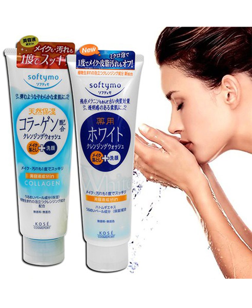 Sữa rửa mặt Kose Softymo Collagen